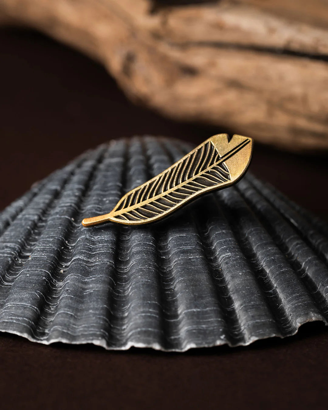 MĀORI ANTIQUE GOLD PINS
