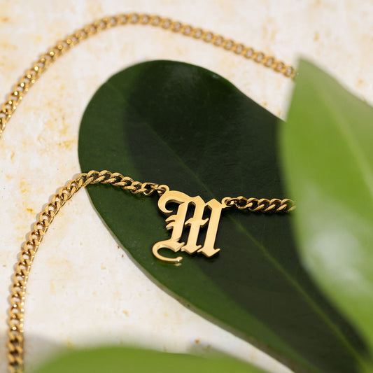 M PENDANT NECKLACE