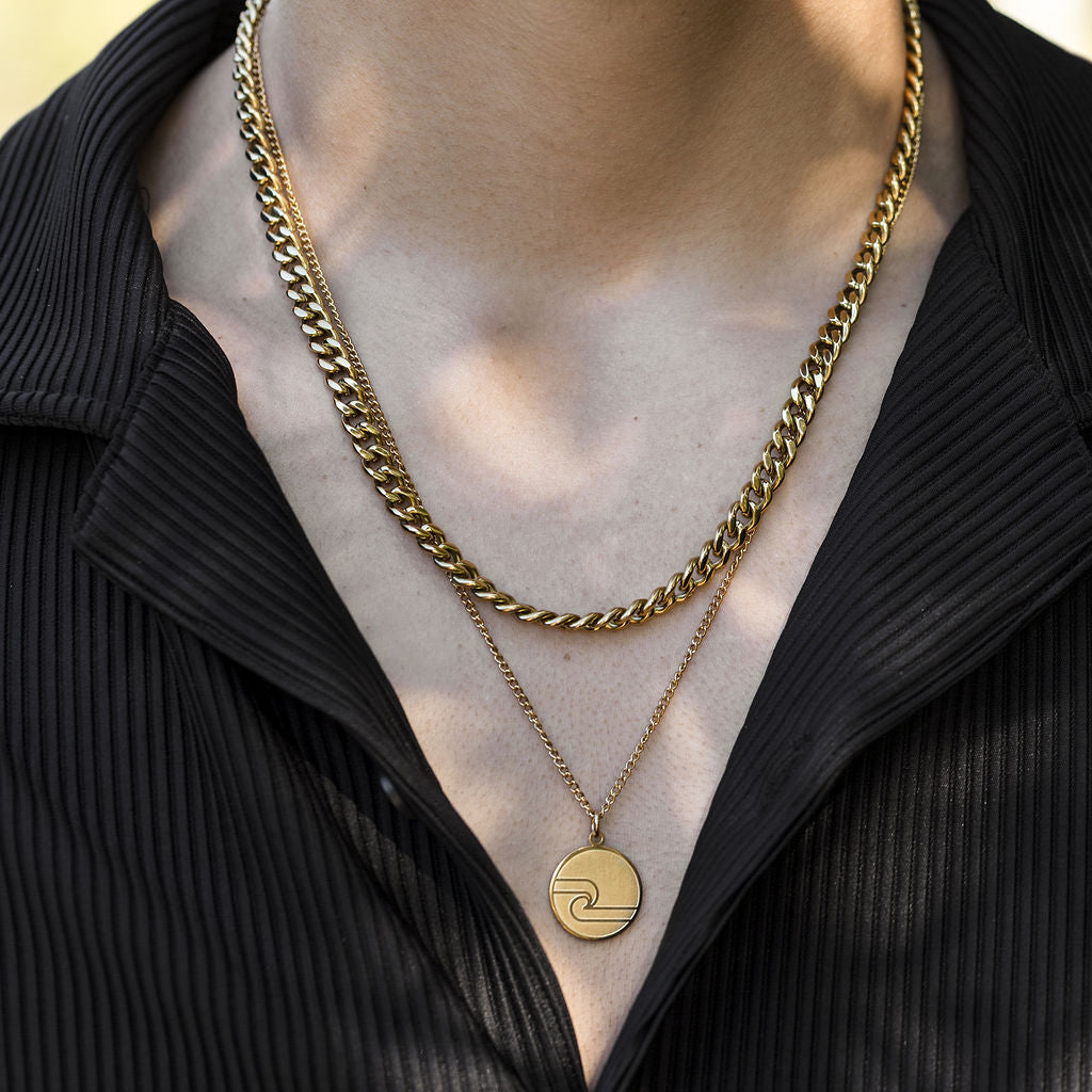 TINO TWO CHAINS NECKLACE