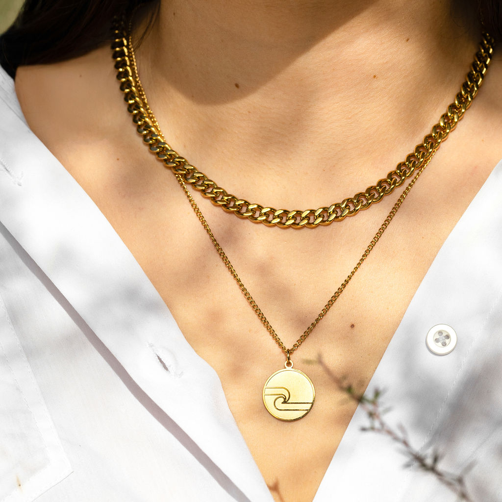 TINO TWO CHAINS NECKLACE