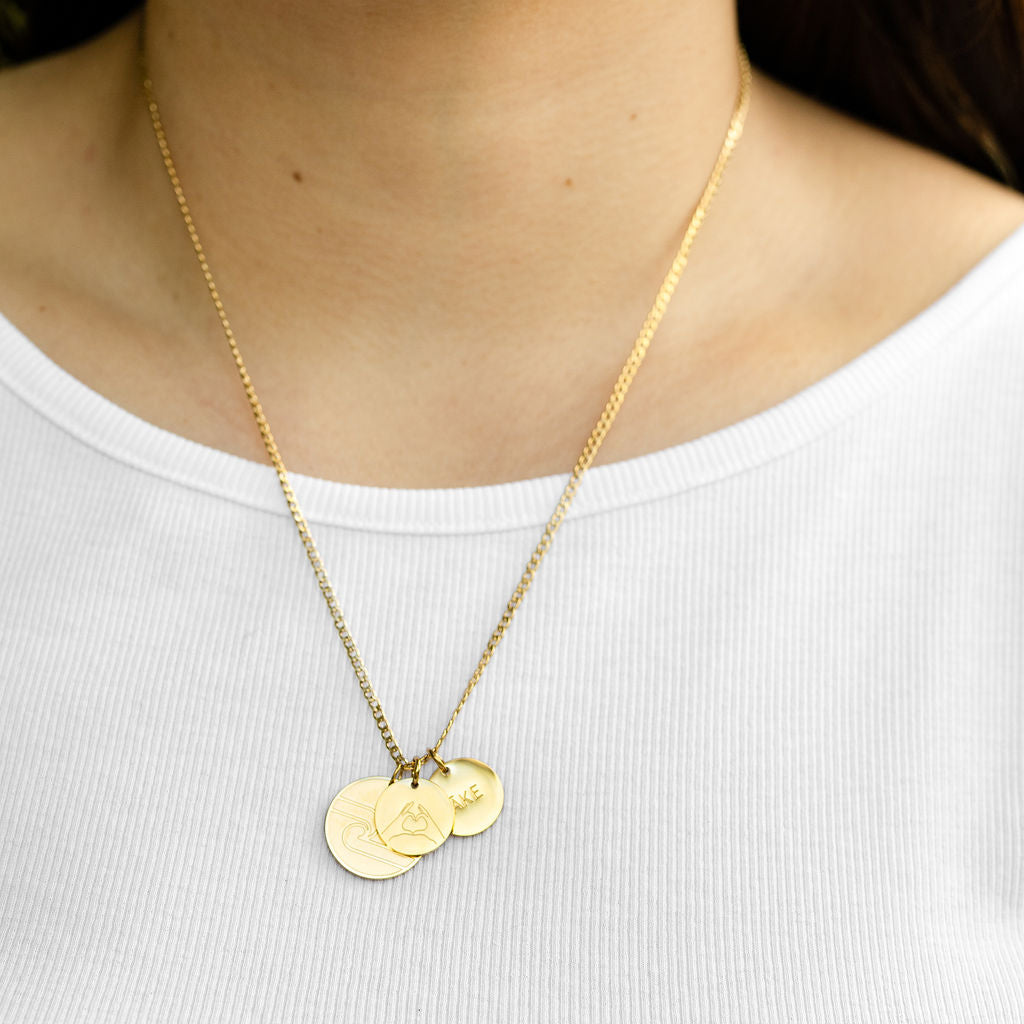 TINO, AROHA, ĀKE NECKLACE