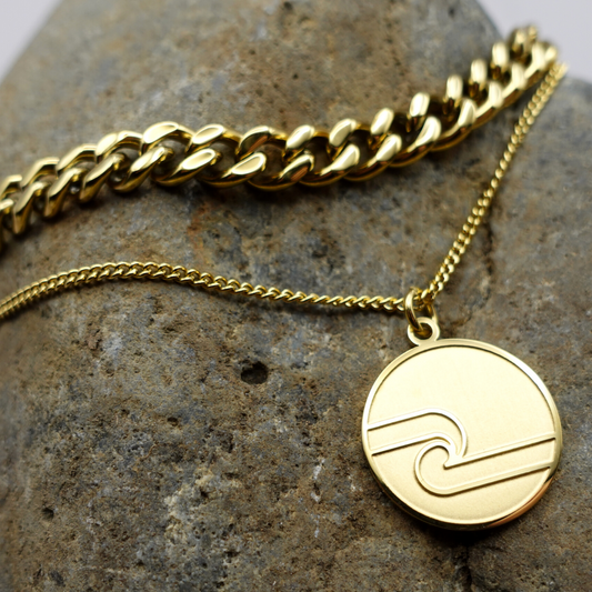 TINO TWO CHAINS NECKLACE