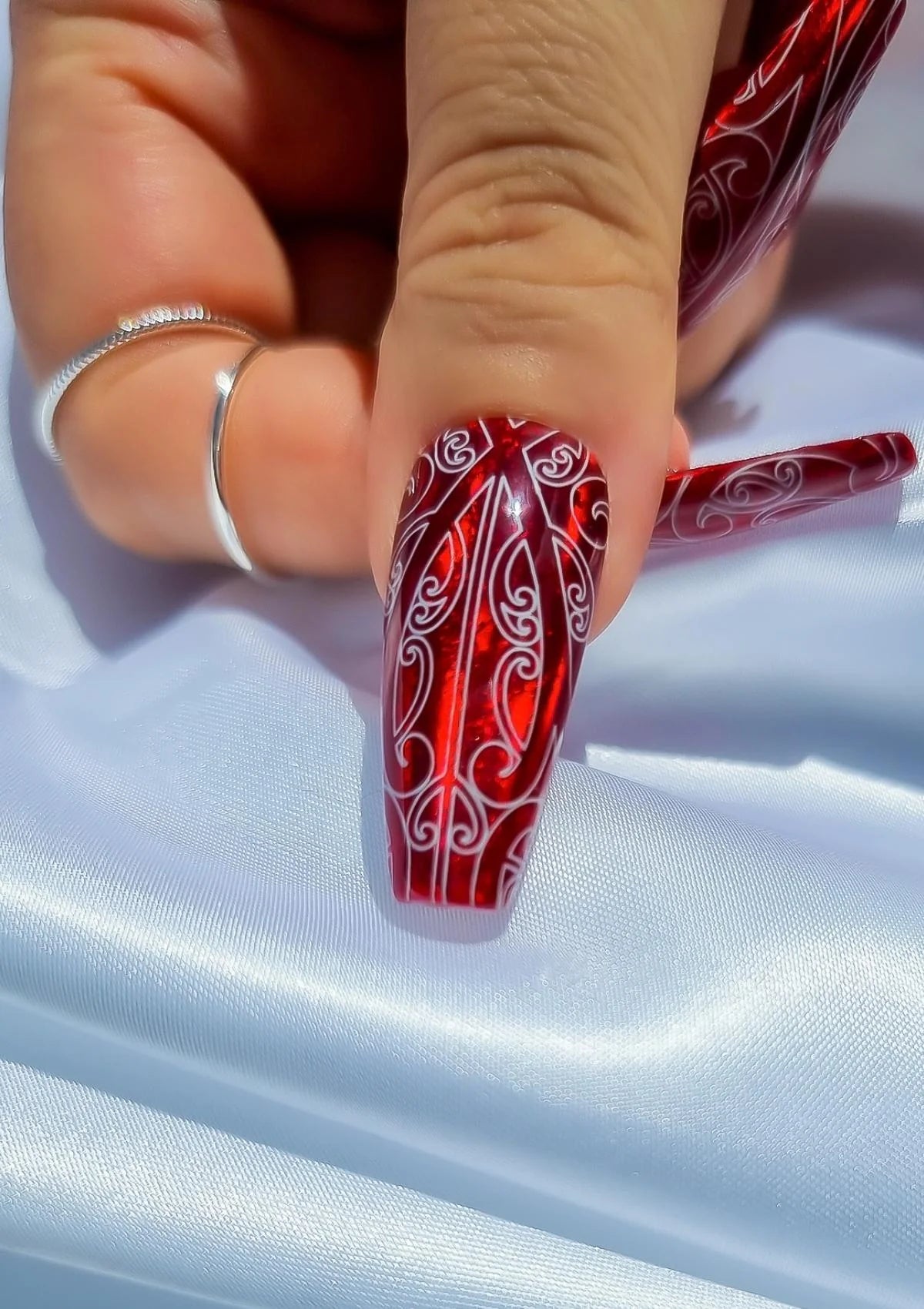 MĀORI NAIL TRANSFER TATTOOS - WHANAUNGATANGA