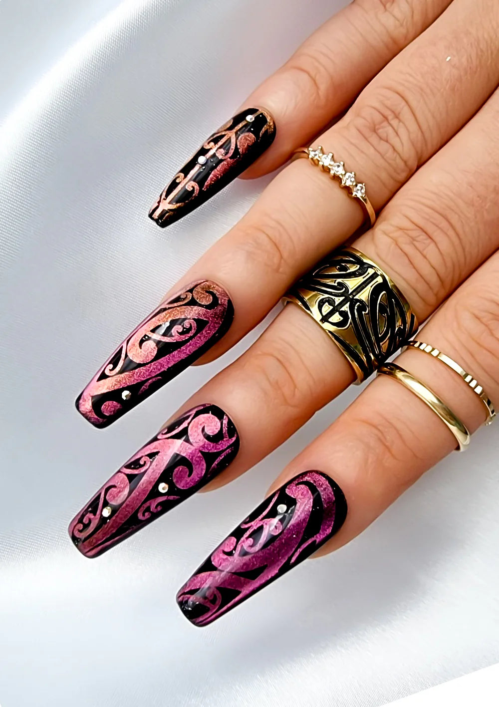 MĀORI NAIL TRANSFER TATTOOS - TE PŌ