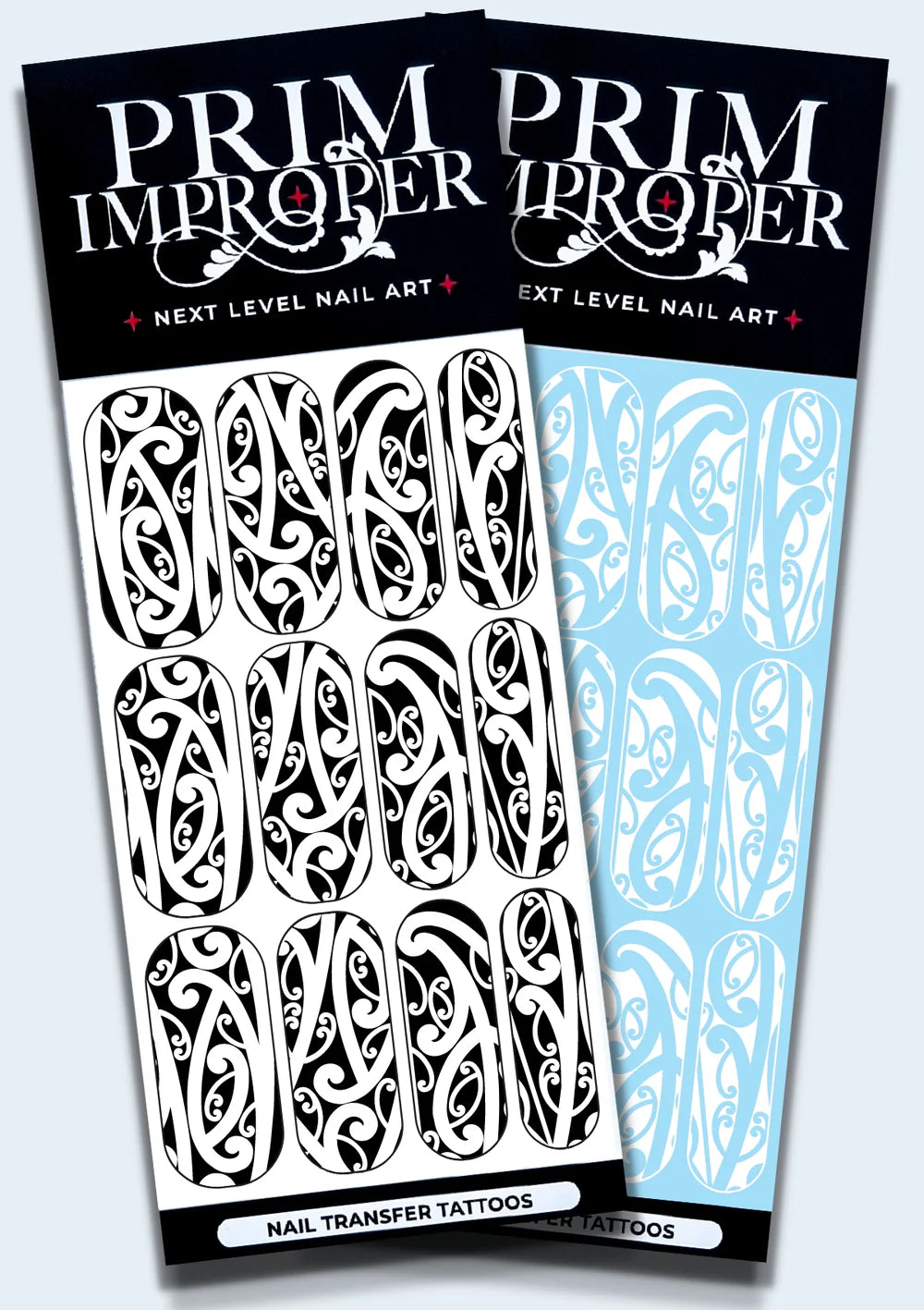 MĀORI NAIL TRANSFER TATTOOS - TE PŌ