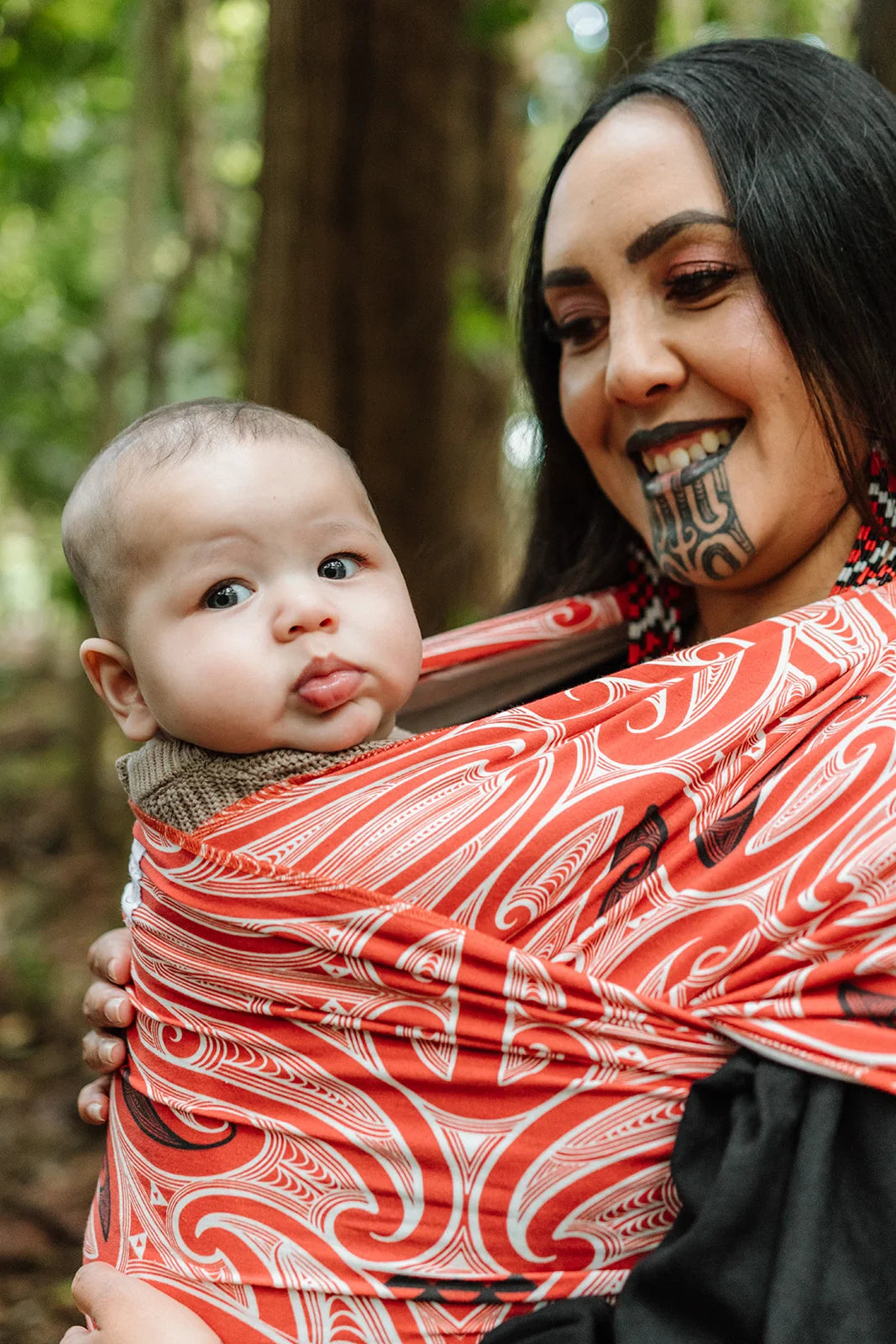 OKOOKO PĒPI BABY WRAP CARRIER