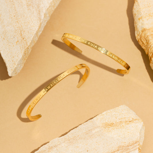 HE KĀKANO AHAU CUFF BRACELET