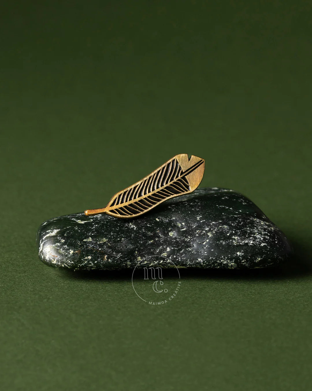 MĀORI ANTIQUE GOLD PINS