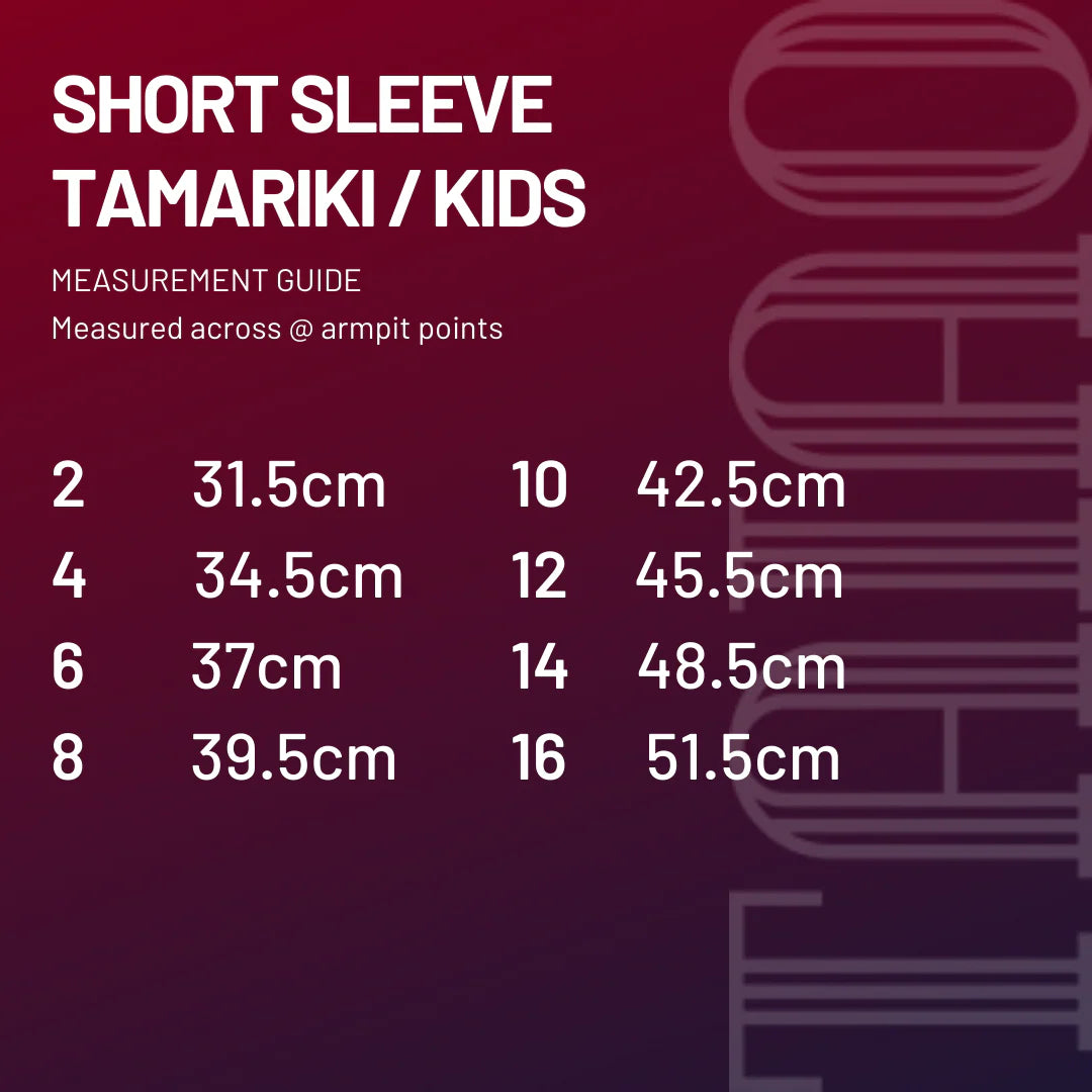 TAIAO TAMARIKI | SHORT SLEEVE