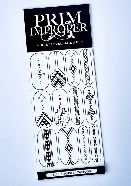 MĀORI NAIL TRANSFER TATTOOS - MATARIKI